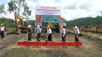 Khởi công Dự án xử lý nước thải