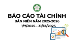 BÁO CÁO TÀI CHÍNH BÁN NIÊN NĂM 2025-2026