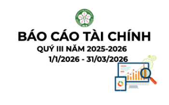 BÁO CÁO TÀI CHÍNH QUÝ III NĂM 2025 - 2026