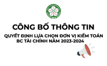 Lựa chọn đơn vị kiểm toán kiểm toán BCTC năm 2023 - 2024 (UBCK)