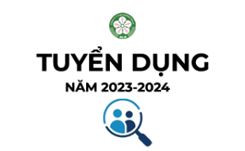 Thông tin tuyển dụng niên vụ 2023-2024