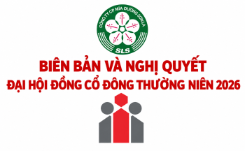 NGHỊ QUYẾT VÀ BIÊN BẢN ĐẠI HỘI ĐỒNG CỔ ĐÔNG THƯỜNG NIÊN NĂM 2026